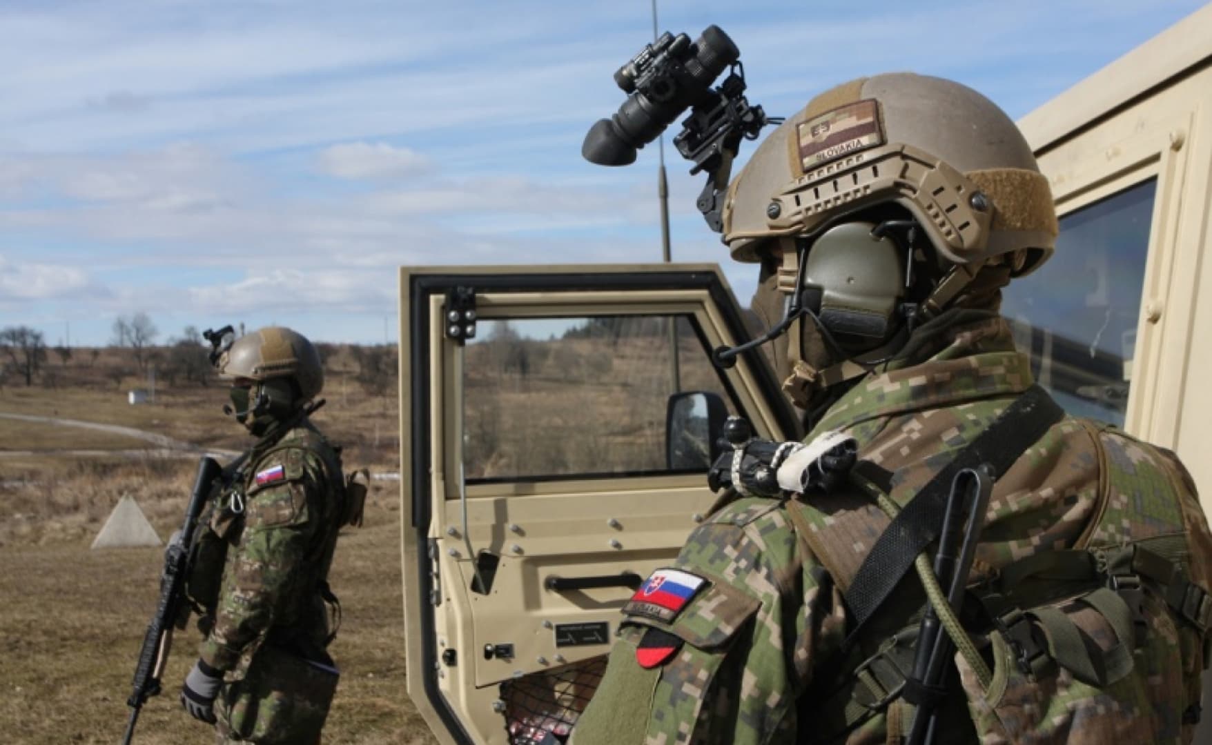 Begördültek az amerikai katonák Szlovákiába, de nem az ukrán helyzet miatt gyakorlatoznak nálunk