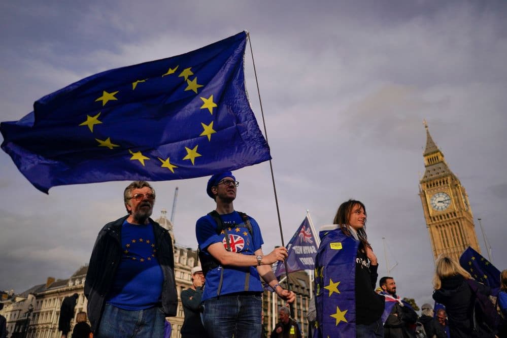 Londonban már azért tüntetnek, hogy Anglia legyen az EU része