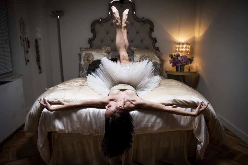 Intim fotósorozat a balerinák hálószobáiból
