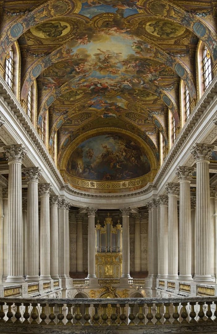 Felújítják a királyi kápolnát és a király sarokszobáját a versailles-i kastélyban