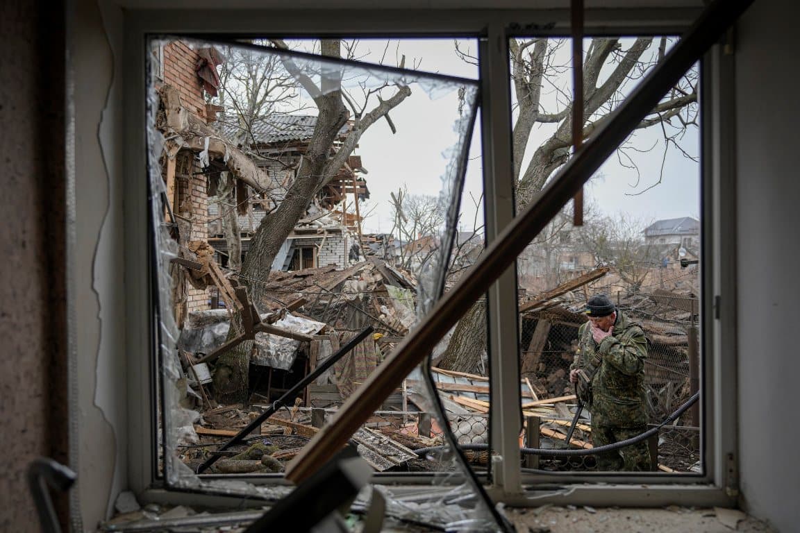 Egy múzeumot is elpusztított az orosz hadsereg Ukrajnában