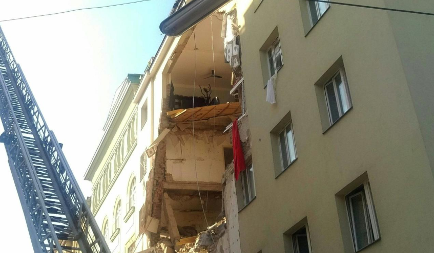 Gázrobbanás volt Bécsben, többen súlyosan megsérültek! (VIDEÓ)