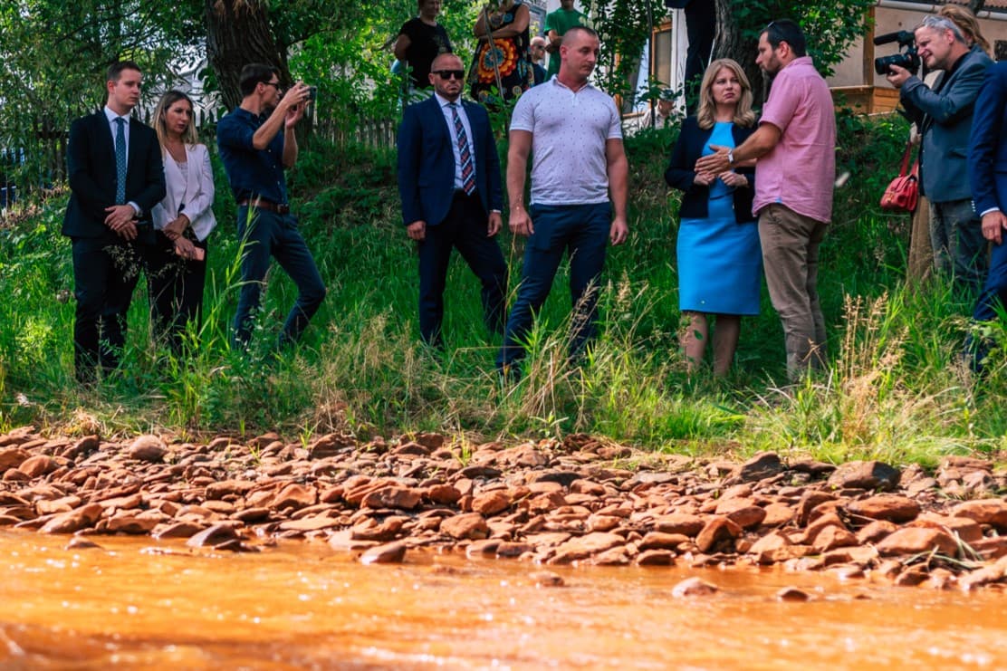 Čaputová: a Sajó halott folyó, 5 hónap alatt sem tettek semmit a szennyezés megállításáért, az eddigi módszer nem működik